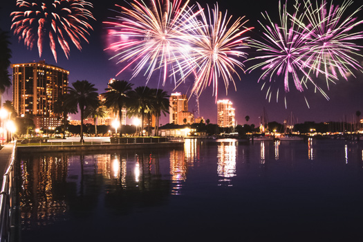 Pier Dolphin Cruises Private Events 4th of July St. Petersburg, FL